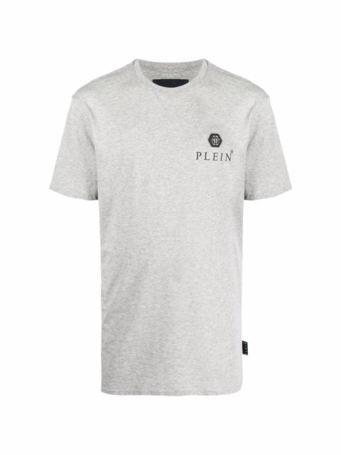 PHILIPP PLEIN logo-plaque cotton T-shirt