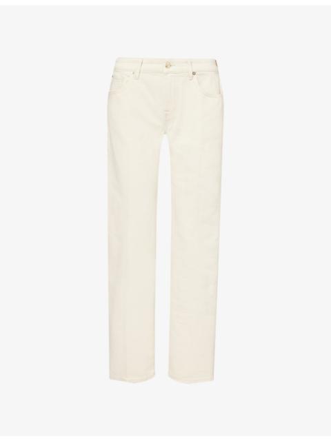 7 For All Mankind Calie Straight-Leg Denim Jeans