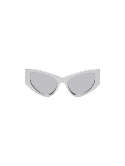 BALENCIAGA Silver LED Frame Sunglasses