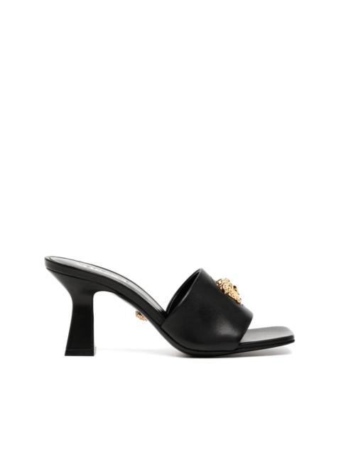 VERSACE La Medusa leather mules