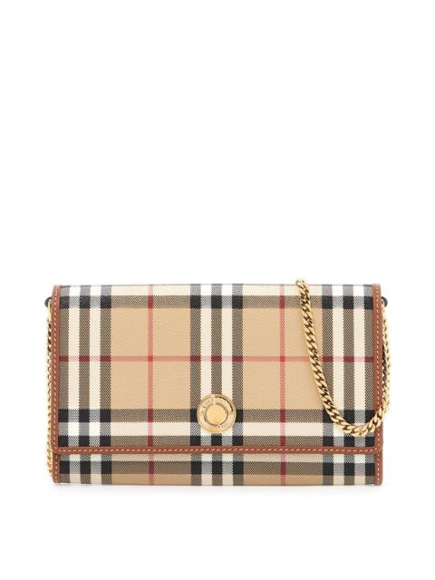 EREDNNCHECKERED MINI CROSSBODY BAG