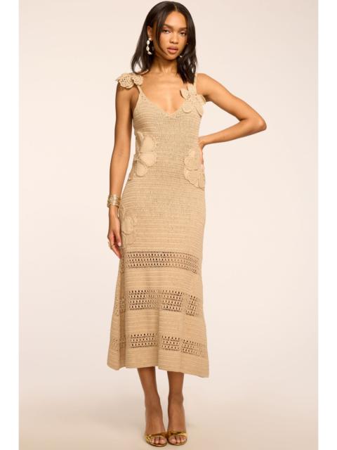 RAMY BROOK Camille Crochet Knit Midi Dress