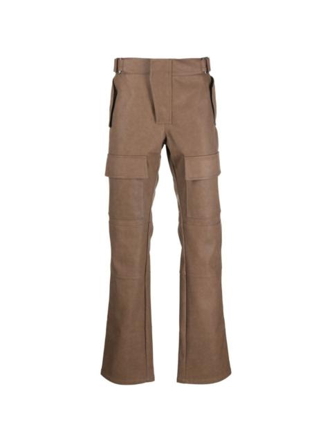 MISBHV straight-leg cargo trousers