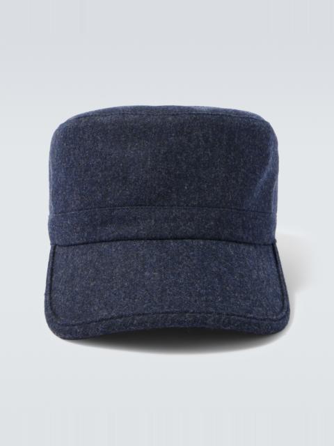 Brunello Cucinelli Wool newsboy cap
