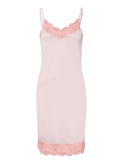 HANRO Gale Lace Trim V-Neck Bodydress