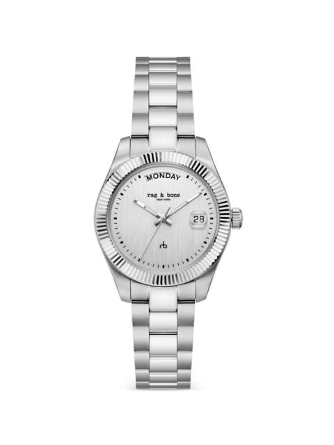 rag & bone Lex Day Date 34mm watch