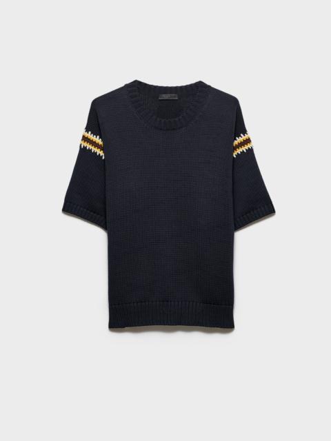 Prada Cotton crew-neck sweater