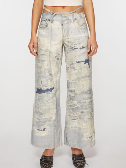 Acne Studios Regular fit trousers - 2004 - Light blue