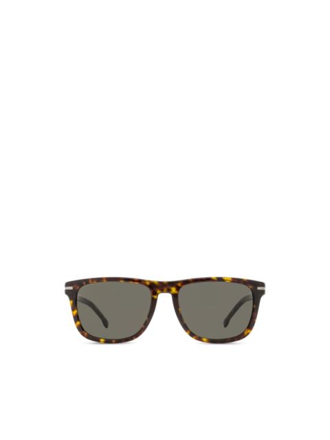 BOSS 1626/S rectangular-frame sunglasses
