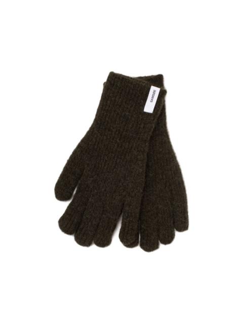 SAMSØE SAMSØE Nor logo-patch gloves