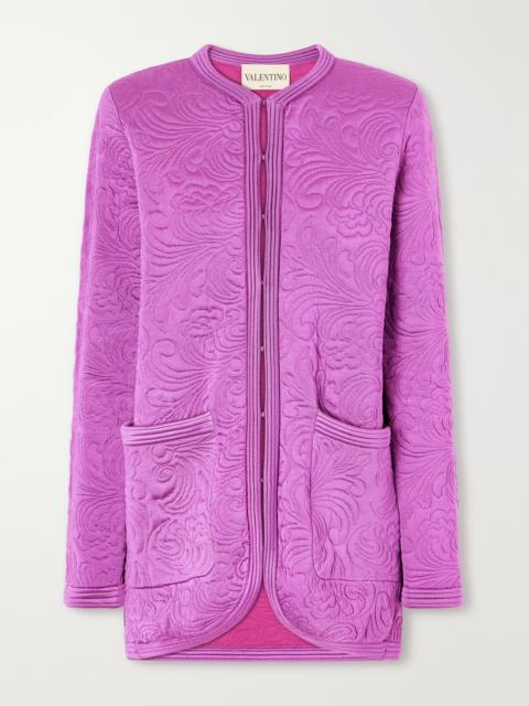 Valentino Jacquard-knit Jacket