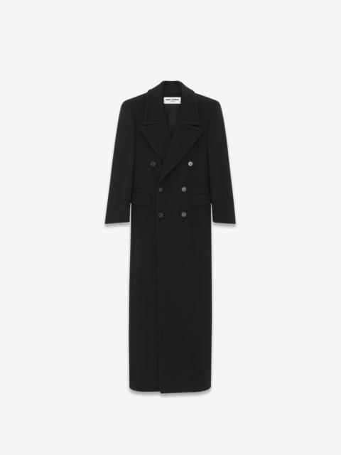 oversized coat in wool