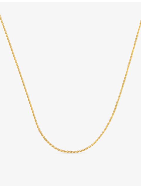 MISSOMA Rope Medium 18ct Yellow Gold Vermeil Chain Necklace