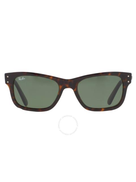 Ray-Ban Ray Ban Burbank Green Rectangular Men's Sunglasses RB2283 902/31 55