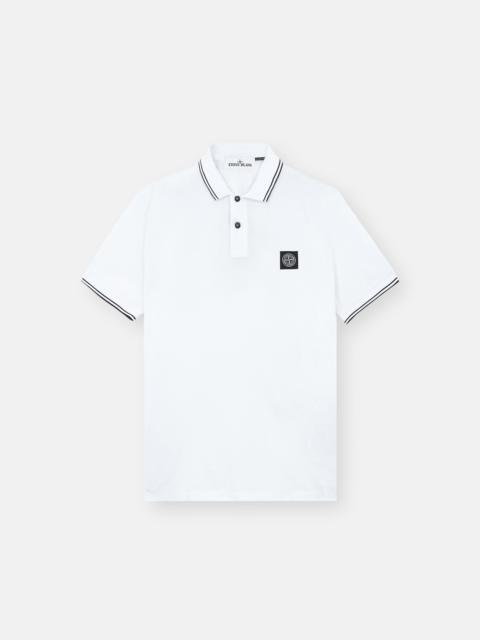 Stone Island 2SC18 STRETCH ORGANIC COTTON PIQUÉ