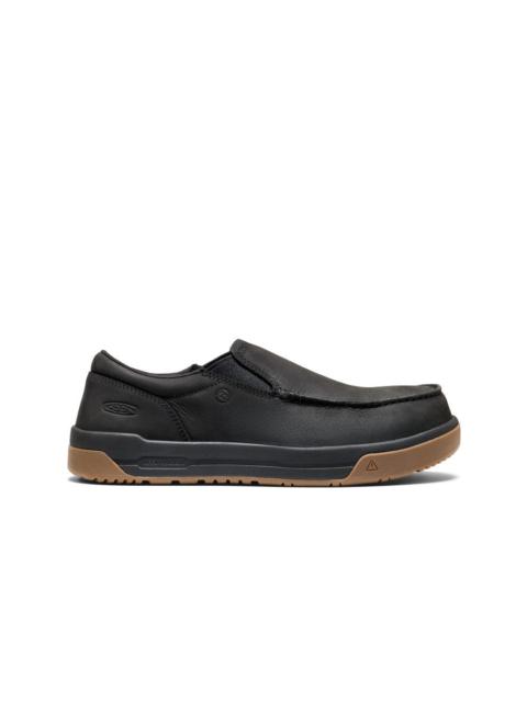 KEEN Men's Gibson Slip-On Work Shoe (Carbon Toe)