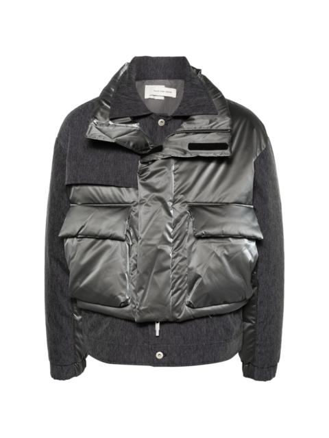 layered padded jacket