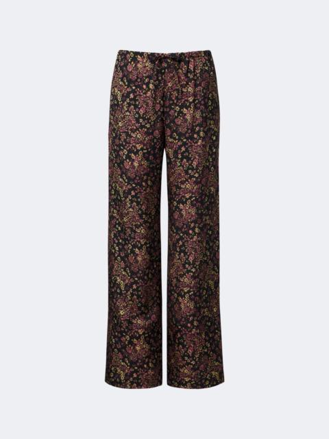 Dries Van Noten Floral wide-leg pants