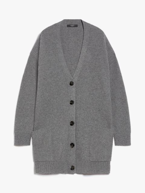 WEEKEND Max Mara NEGUS Oversized wool, viscose and cashmere cardigan