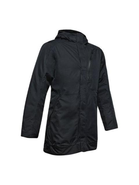 Under Armour Under Armour Project Rock Unstoppable Waterproof Down Parka 'Black' 1346093-001