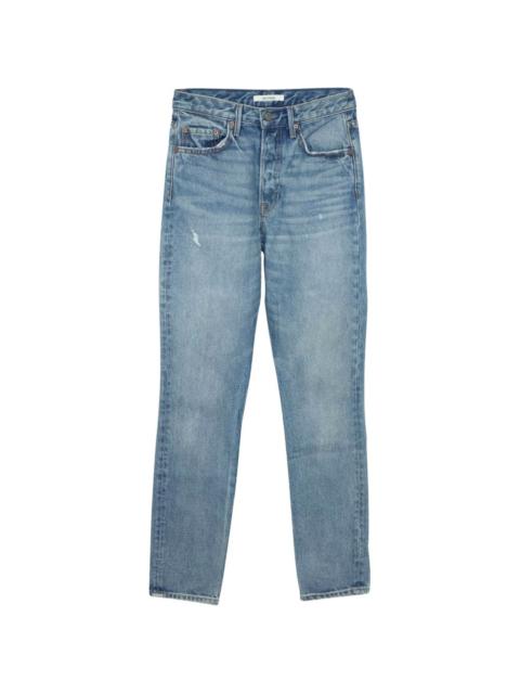 GRLFRND blue straight jeans