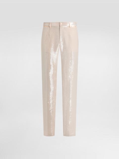 Dolce & Gabbana Sequin trousers