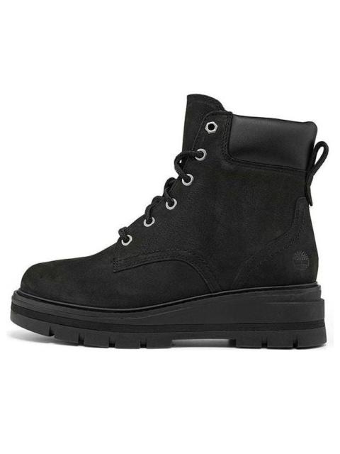 Timberland (WMNS) Timberland Cheyenne Valley Mid Wide Fit Boot 'Black Nubuck' A2JV7W