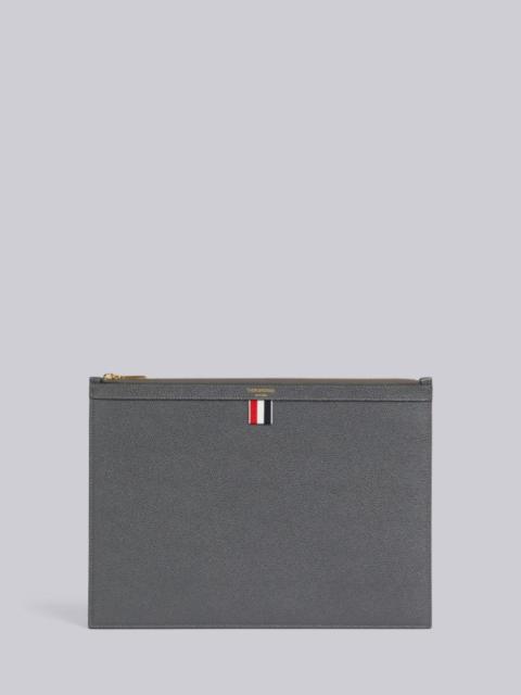 Thom Browne RWB-stripe clutch bag