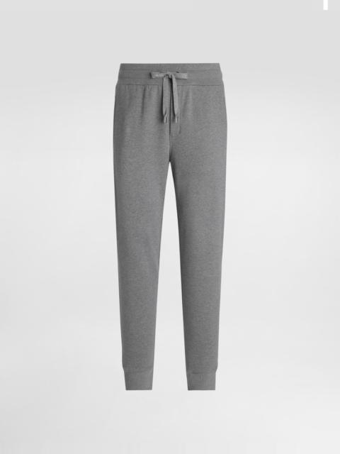 Dolce & Gabbana Stretch jersey jogging pants with tag