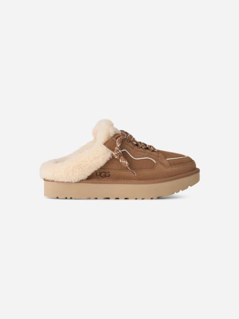 UGG ® Women's Lowmel Mule Sheepskin in Chestnut