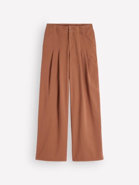 BODEN Mayfair Pleat Detail Pants-Burnt Orange
