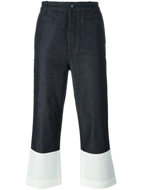 Loewe cropped jeans