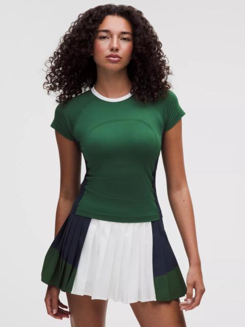 lululemon Swiftly Tech Short-Sleeve Shirt 2.0 Waist Length *Colourblock