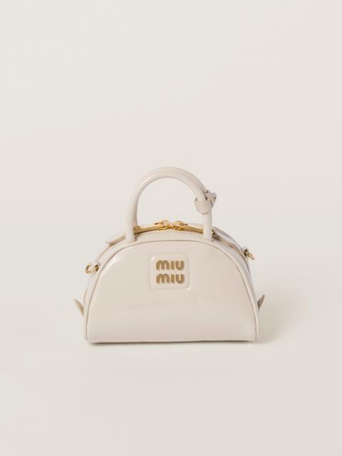 Miu Miu Patent leather top-handle bag