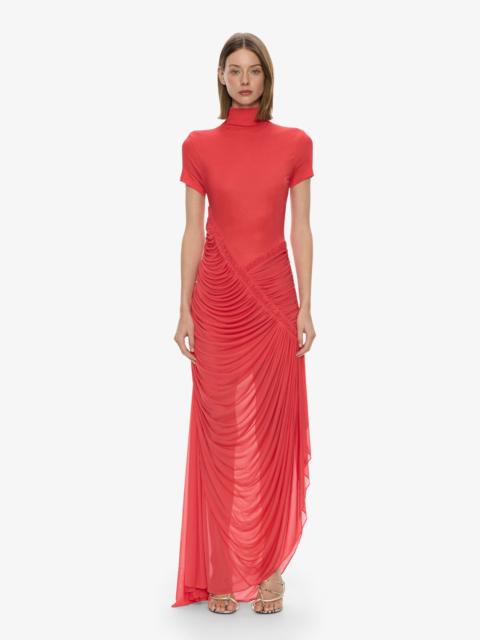 CHRISTOPHER ESBER Fusion Ruched Ripple Dress