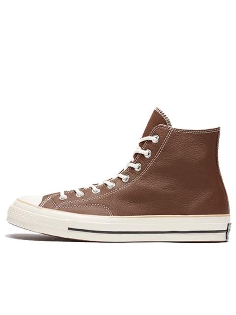 Converse Converse Chuck Taylor 70 Hi Leather Chocolate/Light Fawn/Egret 162394C