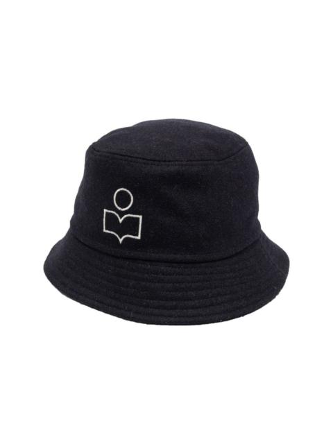 Isabel Marant logo-patch bucket hat
