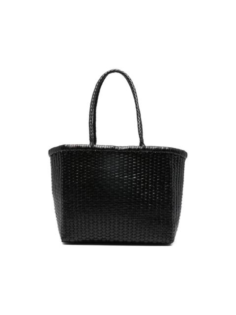 DRAGON DIFFUSION small braided-handle tote bag