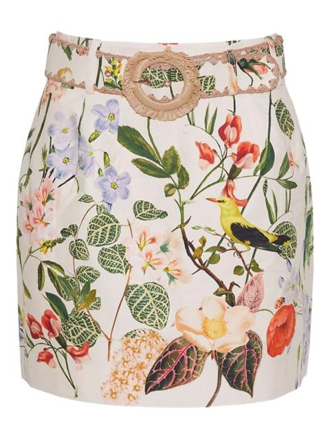 Cara Cara Blaze floral-print mini skirt