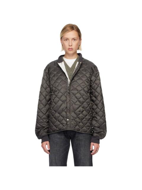 Maison Margiela Gray Quilted Jacket