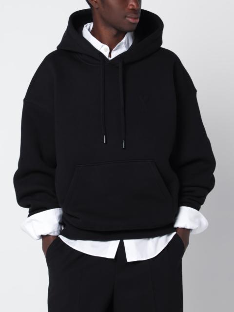 AMI Paris Black Ami de Coeur sweatshirt