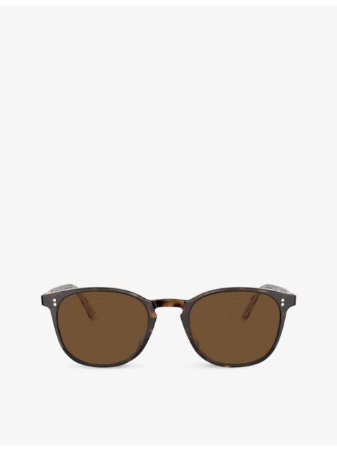 Oliver Peoples Ov53497su Finley Esq. Sun round-frame sunglasses
