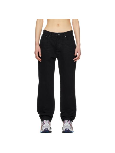 BALENCIAGA Black Normal Fit Jeans