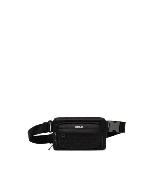 HUGO logo-plaque belt bag