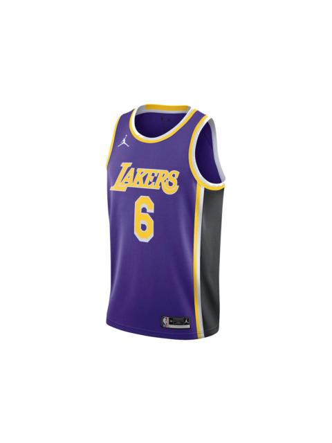 Nike Nike LA Lakers Lebron James Jersey Purple
