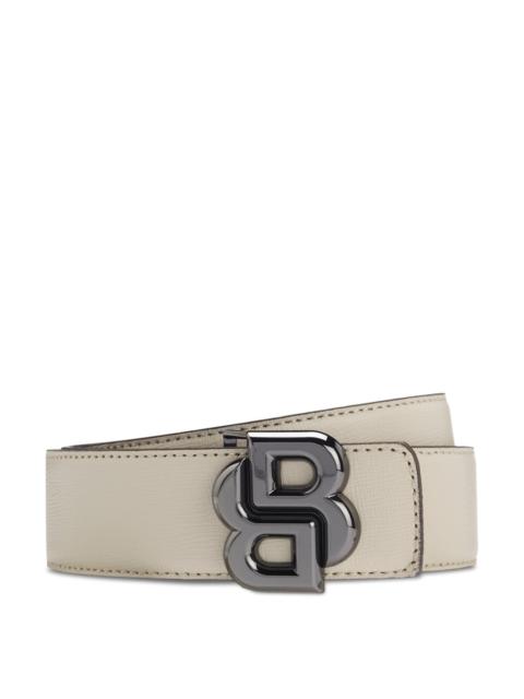 BOSS REVERSIBLE BELT WITH DOUBLE B MONOGRAM BUCKLE