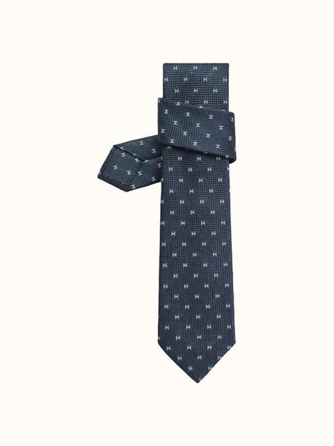 Hermès Tie 7 Grenadine de Soie tie