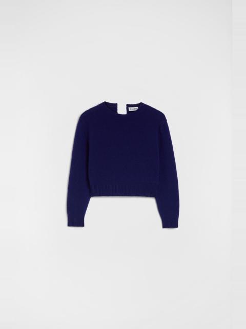 Jil Sander Wool Cropped Sweater