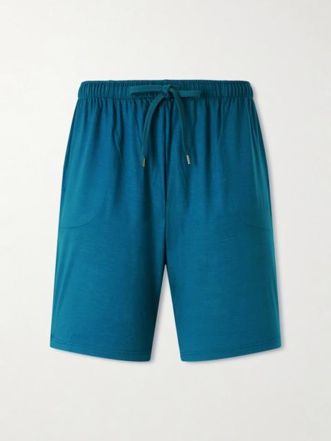 Derek Rose Basel 24 Stretch-Jersey Drawstring Shorts