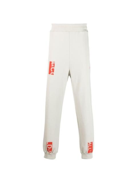 Node logo-print track pants